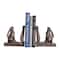 Hello Honey® Rustic Bronze Rabbit on Book Bookends Set